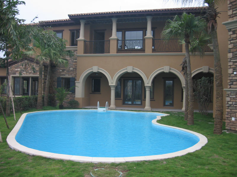 適合別墅庭院的泳池水處理設(shè)備，安裝需要破壞地面嗎？